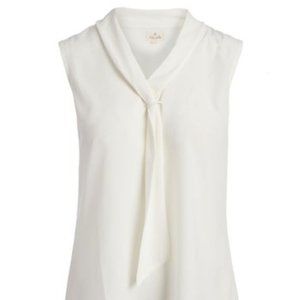 NWT Tres Jolie White Sleeveless Top